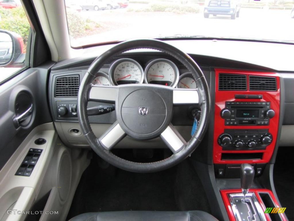 2006 Dodge Charger R/T Daytona Dark Slate Gray/Light Graystone Dashboard Photo #47269535