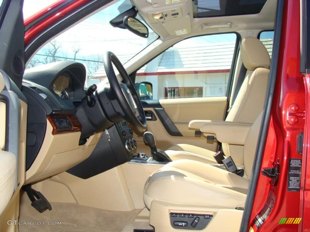 Alpaca Beige Interior 2008 Land Rover LR2 SE Photo #47269970