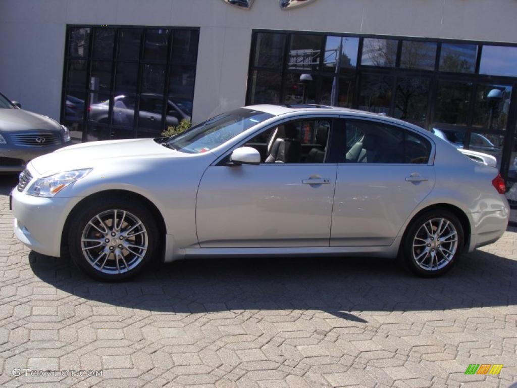 Liquid Platinum Silver 2008 Infiniti G 35 x S Sedan Exterior Photo #47270129