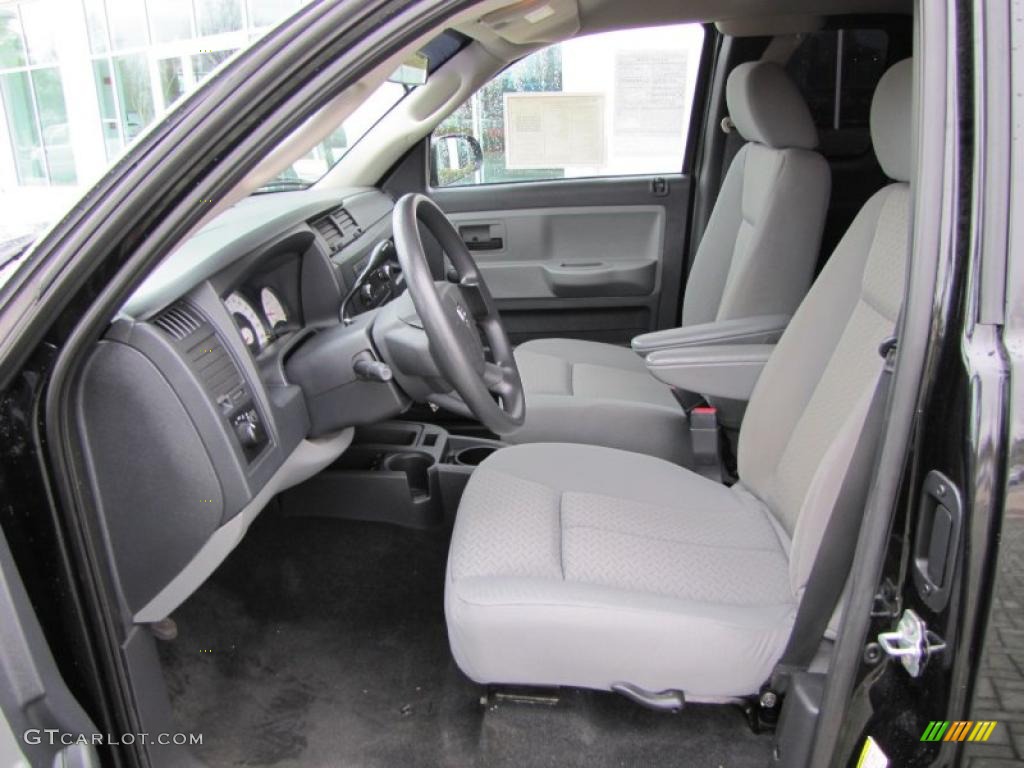 Dark Slate Gray/Medium Slate Gray Interior 2008 Dodge Dakota ST Extended Cab Photo #47270282