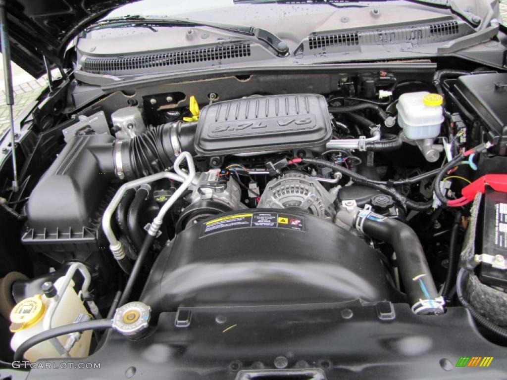 2008 Dodge Dakota ST Extended Cab 3.7 Liter SOHC 12-Valve PowerTech V6 Engine Photo #47270488