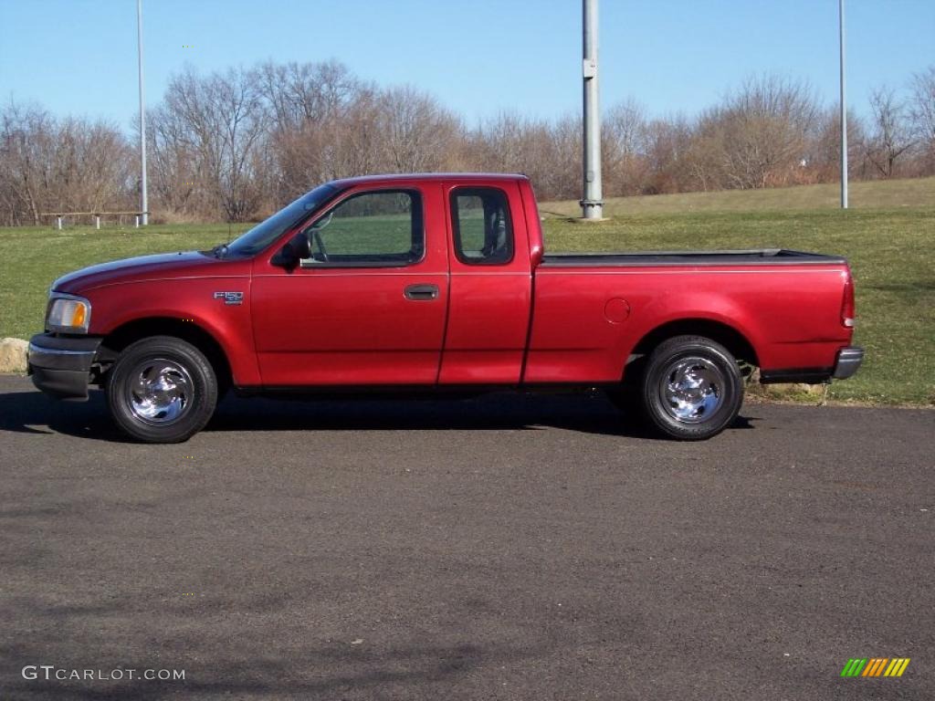 Toreador Red Metallic 2002 Ford F150 XL SuperCab Exterior Photo #47270569