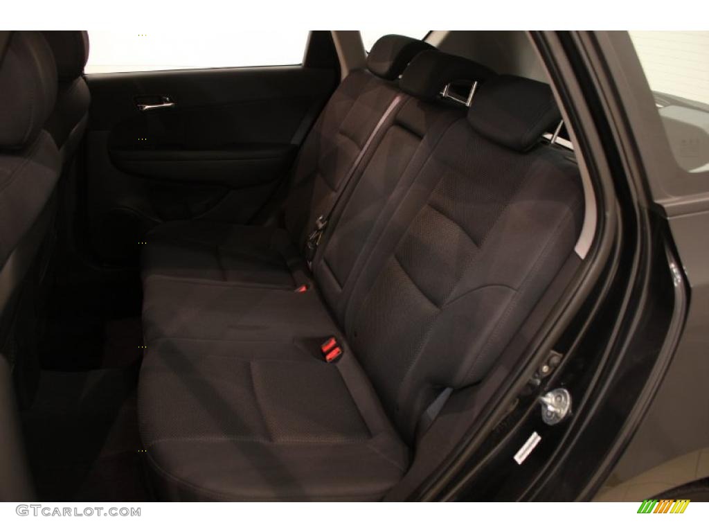 2009 Elantra Touring - Black Pearl / Black photo #15