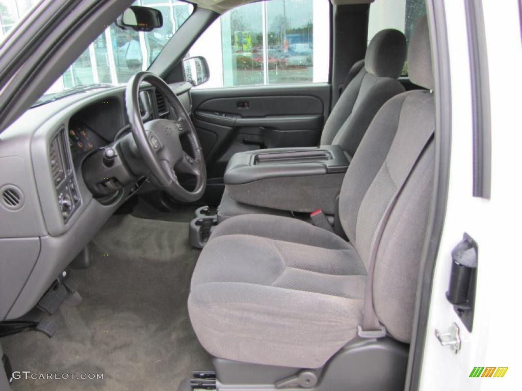 Dark Charcoal Interior 2006 Chevrolet Silverado 1500 LT Extended Cab Photo #47270672