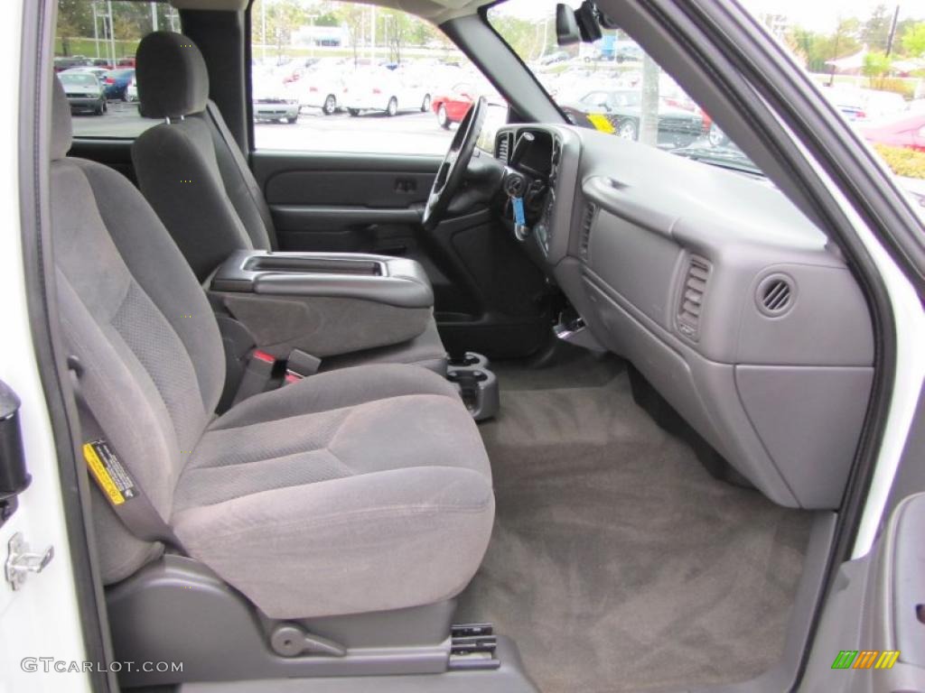 Dark Charcoal Interior 2006 Chevrolet Silverado 1500 LT Extended Cab Photo #47270729