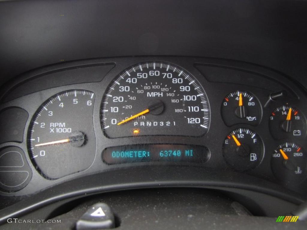 2006 Chevrolet Silverado 1500 LT Extended Cab Gauges Photo #47270819