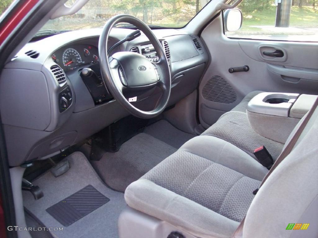 Medium Graphite Interior 2002 Ford F150 Xl Supercab Photo