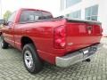 2007 Inferno Red Crystal Pearl Dodge Ram 1500 SLT Regular Cab  photo #3