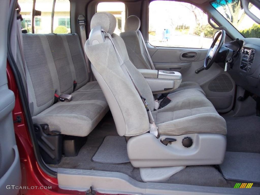 Medium Graphite Interior 2002 Ford F150 XL SuperCab Photo #47271074