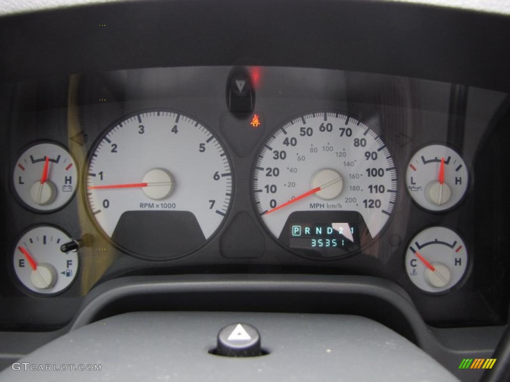 2007 Ram 1500 SLT Regular Cab - Inferno Red Crystal Pearl / Medium Slate Gray photo #20
