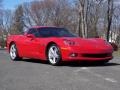 Victory Red 2008 Chevrolet Corvette Coupe Exterior