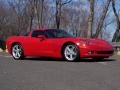 Victory Red 2008 Chevrolet Corvette Coupe Exterior