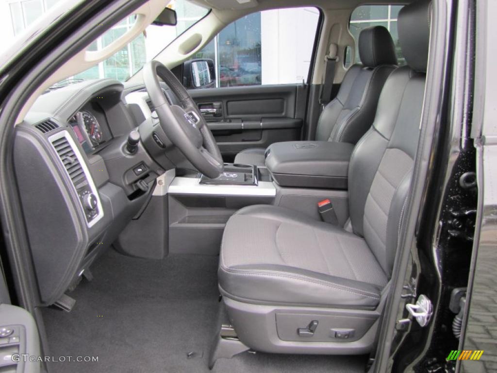 Dark Slate Gray Interior 2009 Dodge Ram 1500 Sport Quad Cab Photo #47271482