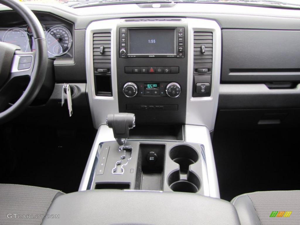 2009 Dodge Ram 1500 Sport Quad Cab Dark Slate Gray Dashboard Photo #47271650