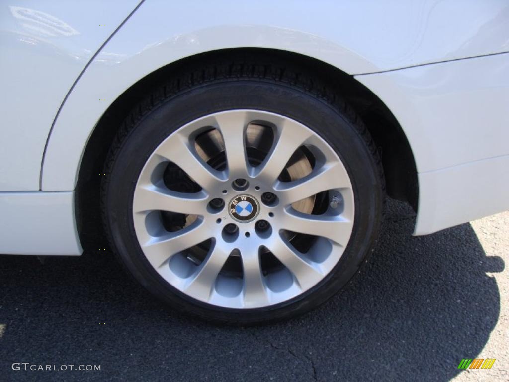 2008 3 Series 335xi Sedan - Alpine White / Beige photo #6