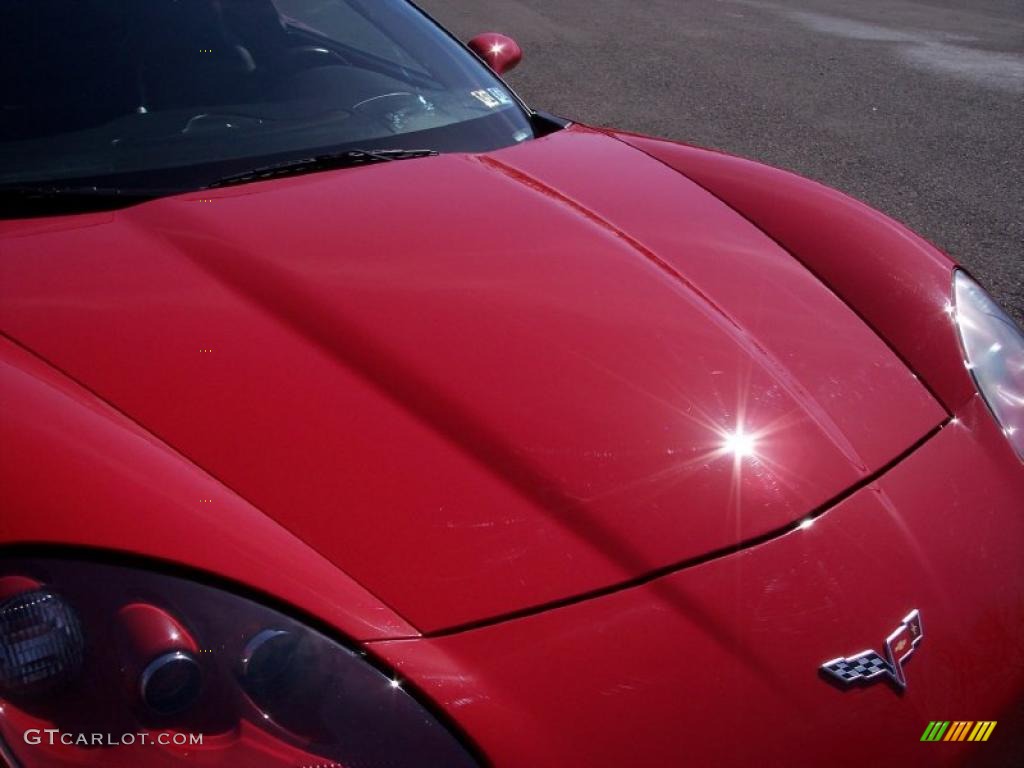 2008 Corvette Coupe - Victory Red / Ebony photo #22