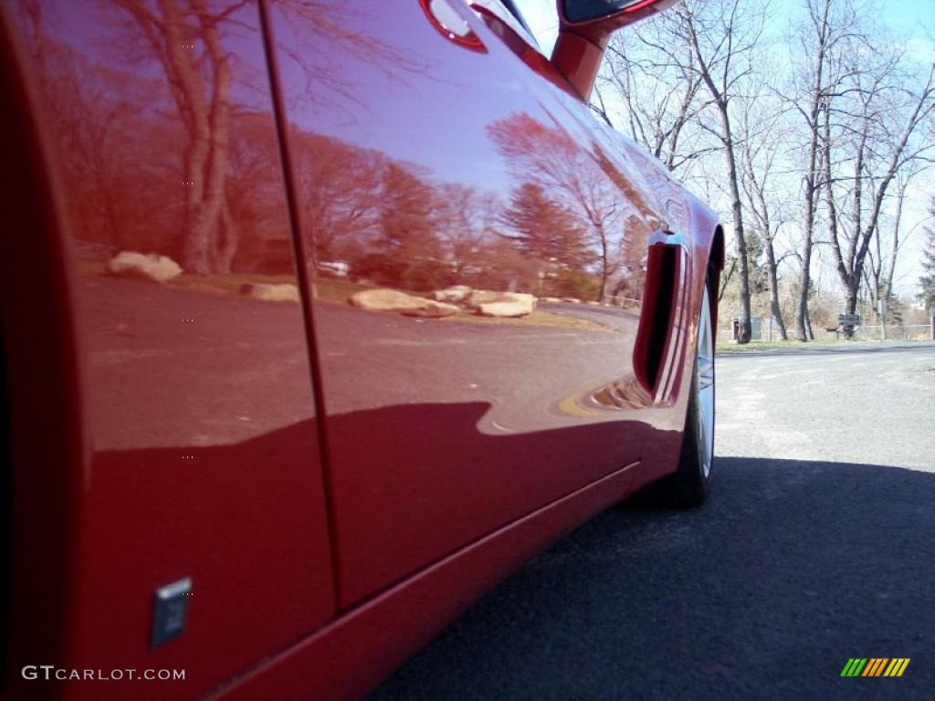 2008 Corvette Coupe - Victory Red / Ebony photo #28