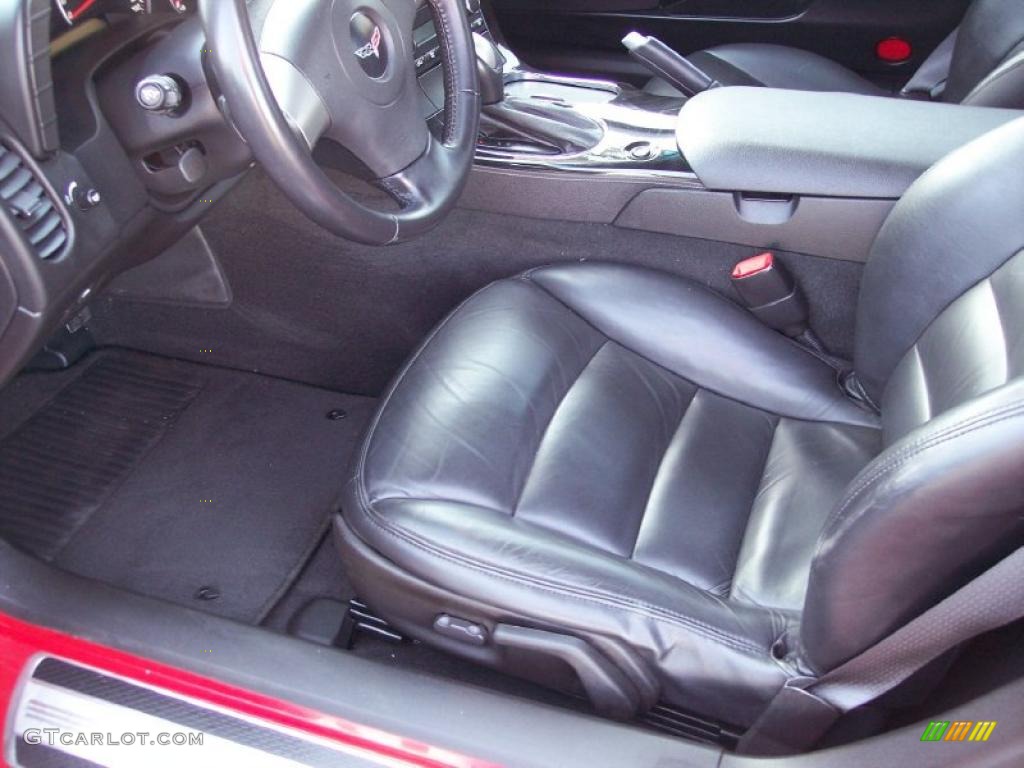 2008 Corvette Coupe - Victory Red / Ebony photo #32