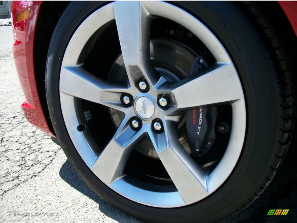 2010 Camaro SS Coupe - Victory Red / Black photo #5