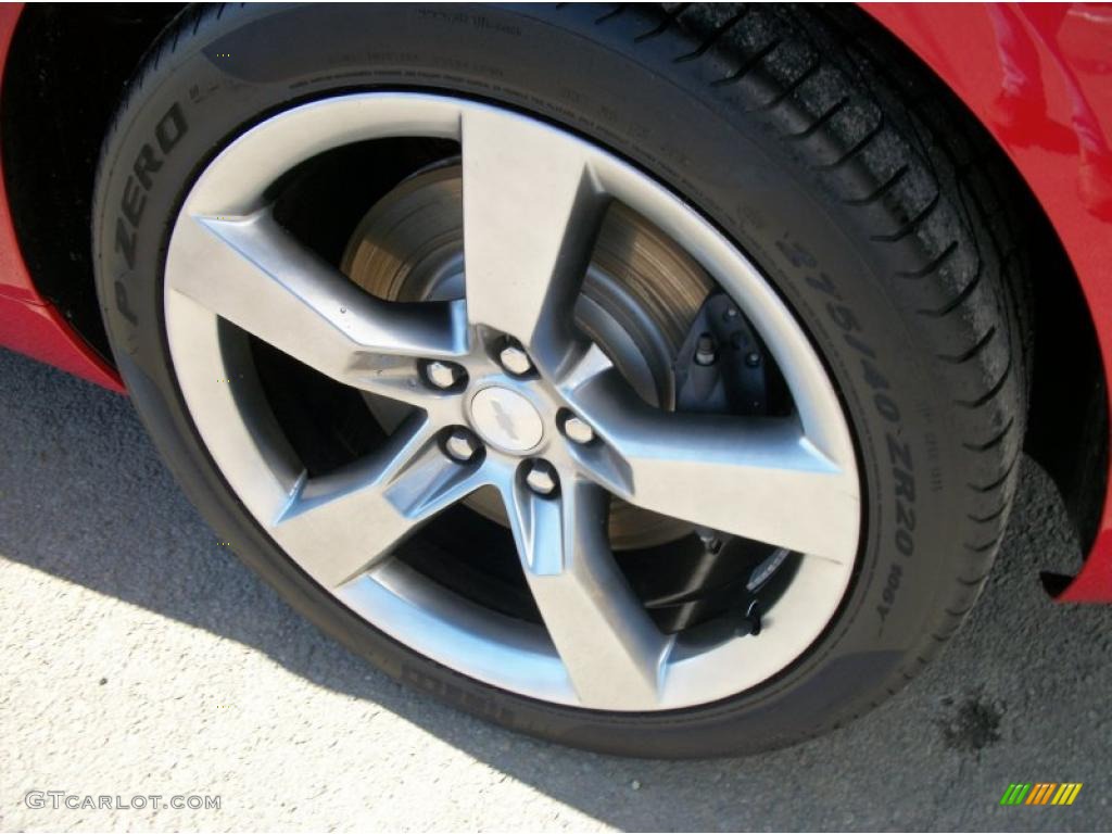 2010 Camaro SS Coupe - Victory Red / Black photo #6