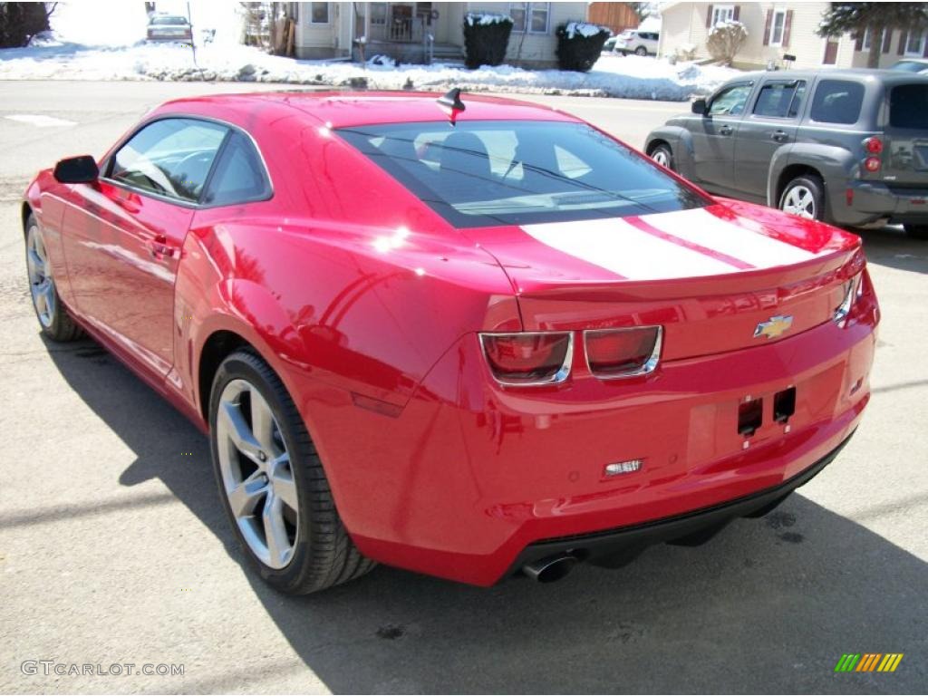 2010 Camaro SS Coupe - Victory Red / Black photo #8