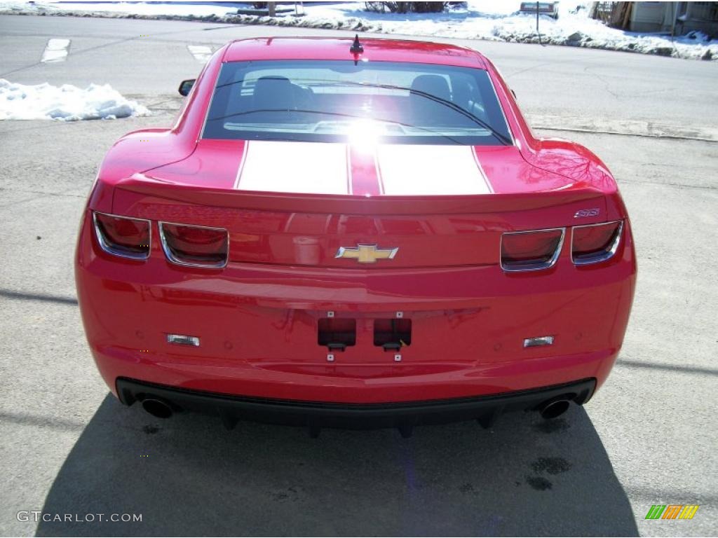 2010 Camaro SS Coupe - Victory Red / Black photo #9
