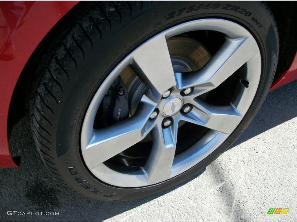 2010 Camaro SS Coupe - Victory Red / Black photo #12