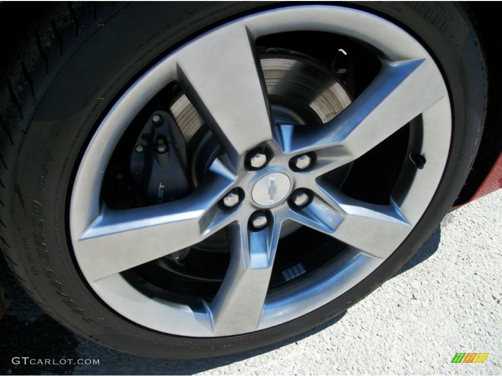 2010 Camaro SS Coupe - Victory Red / Black photo #13