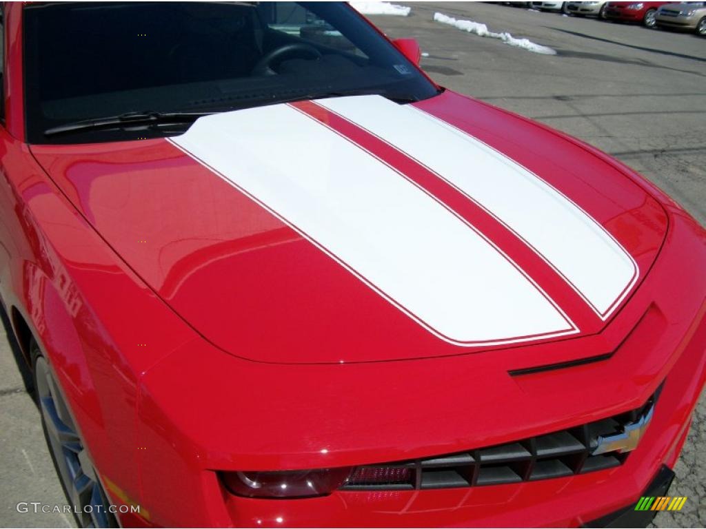 2010 Camaro SS Coupe - Victory Red / Black photo #14