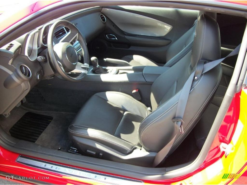 2010 Camaro SS Coupe - Victory Red / Black photo #18