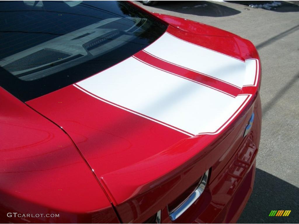 2010 Camaro SS Coupe - Victory Red / Black photo #26