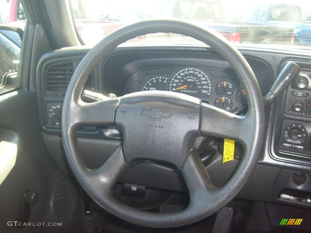 2006 Silverado 1500 Regular Cab - Dark Blue Metallic / Dark Charcoal photo #17