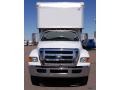  2008 F750 Super Duty XL Chassis Regular Cab Moving Truck Oxford White