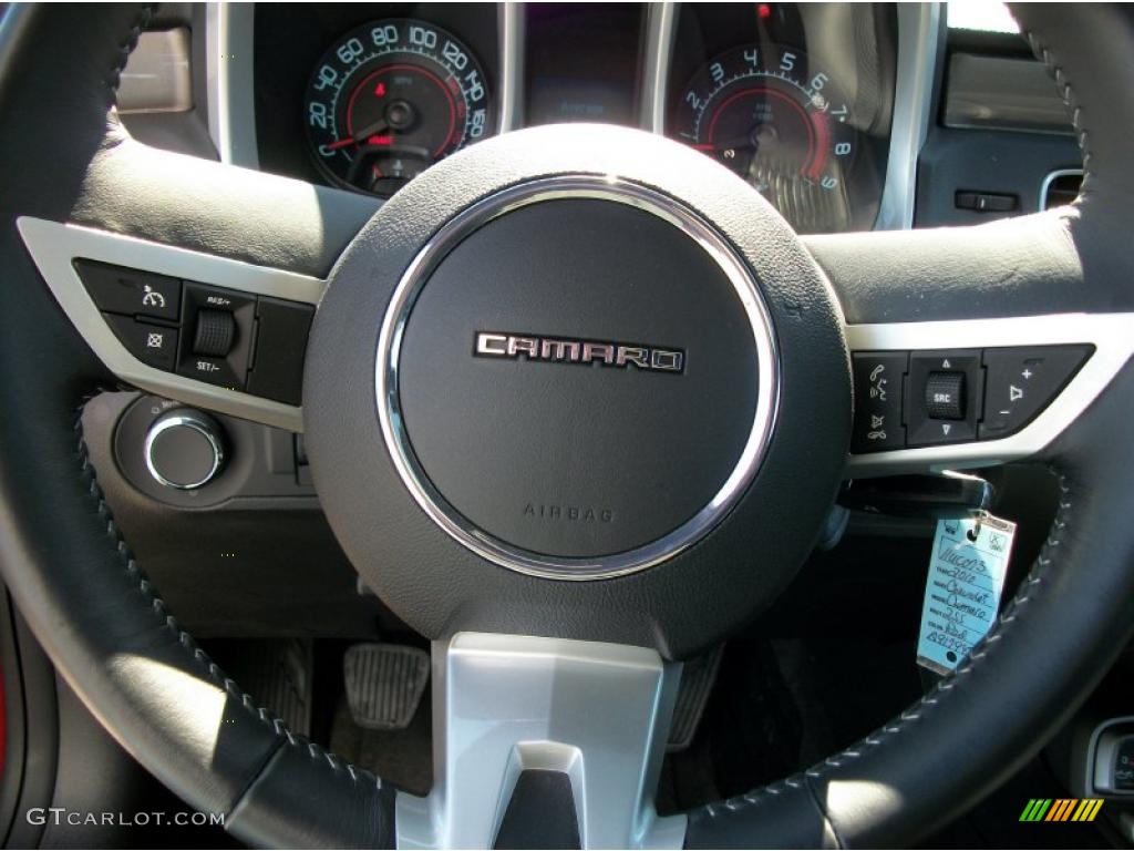 2010 Camaro SS Coupe - Victory Red / Black photo #53