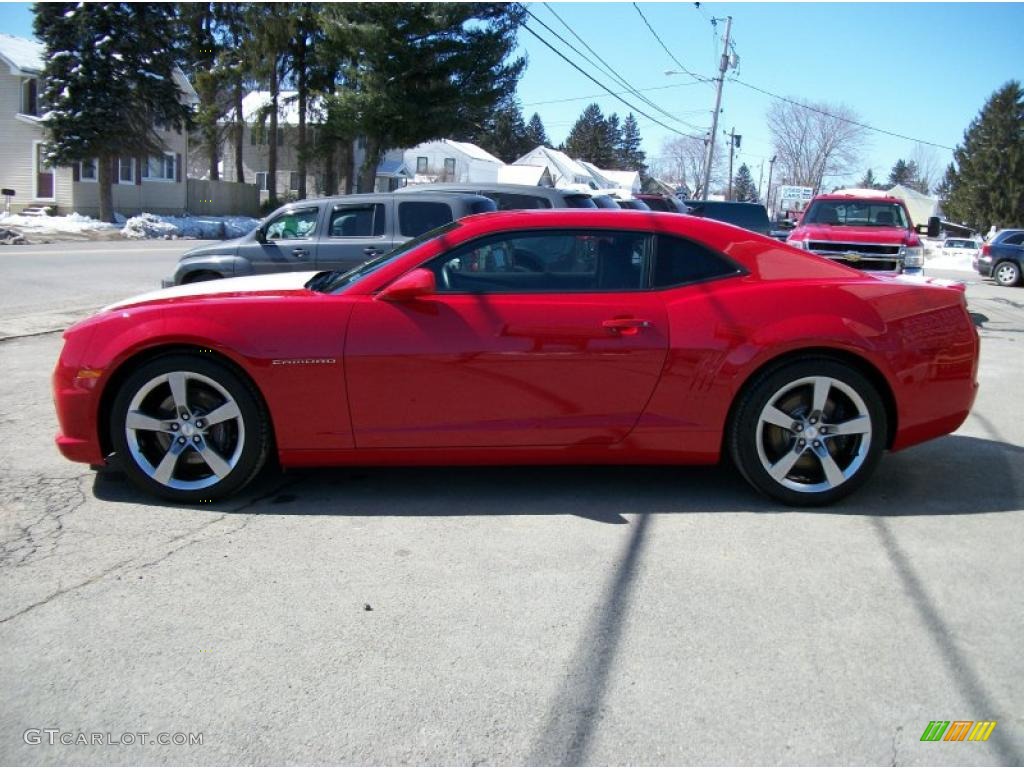 2010 Camaro SS Coupe - Victory Red / Black photo #58