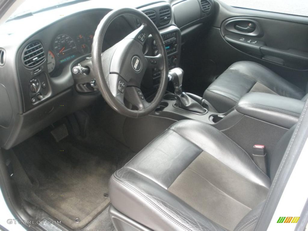 Ebony Interior 2008 Chevrolet TrailBlazer SS Photo #47272754