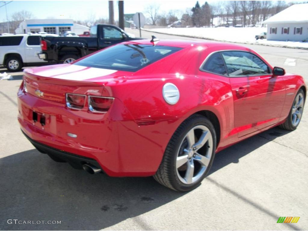 2010 Camaro SS Coupe - Victory Red / Black photo #59