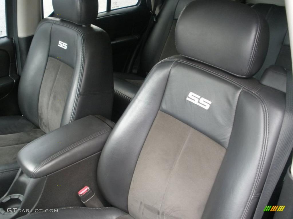Ebony Interior 2008 Chevrolet TrailBlazer SS Photo #47272769