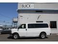 Summit White - Express LS 3500 Passenger Van Photo No. 3