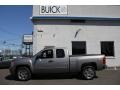 2009 Graystone Metallic Chevrolet Silverado 1500 LT Extended Cab 4x4  photo #3