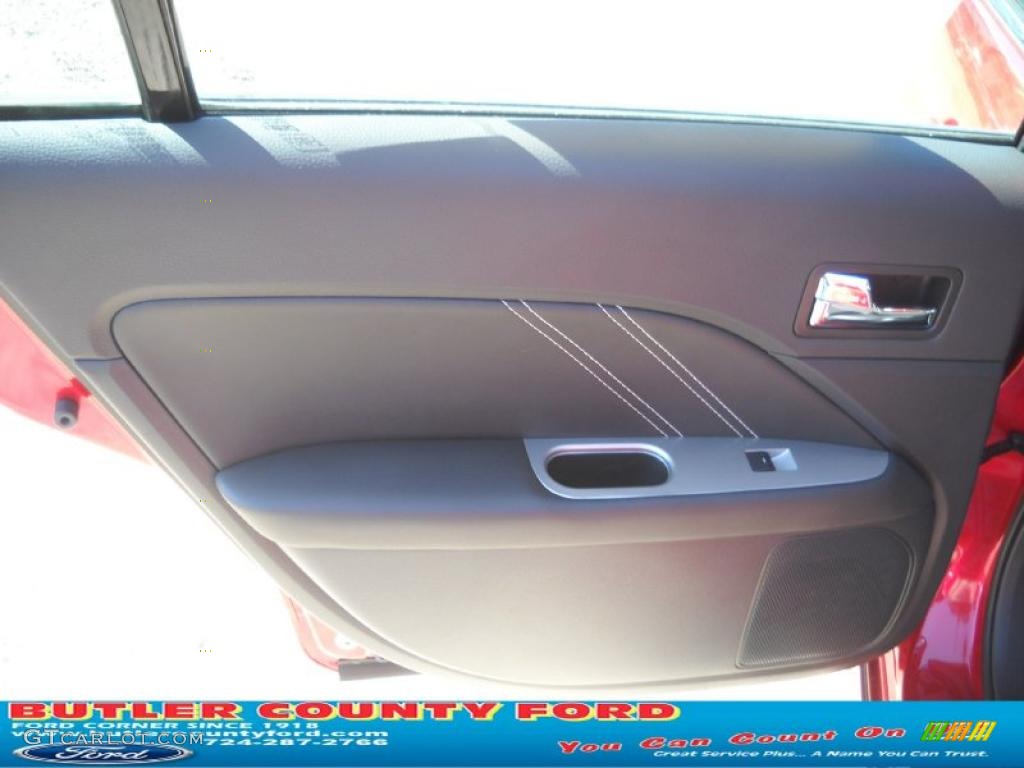 2011 Fusion Sport - Red Candy Metallic / Sport Black/Charcoal Black photo #11