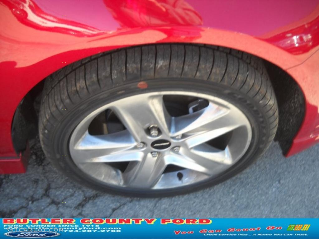 2011 Fusion Sport - Red Candy Metallic / Sport Black/Charcoal Black photo #17