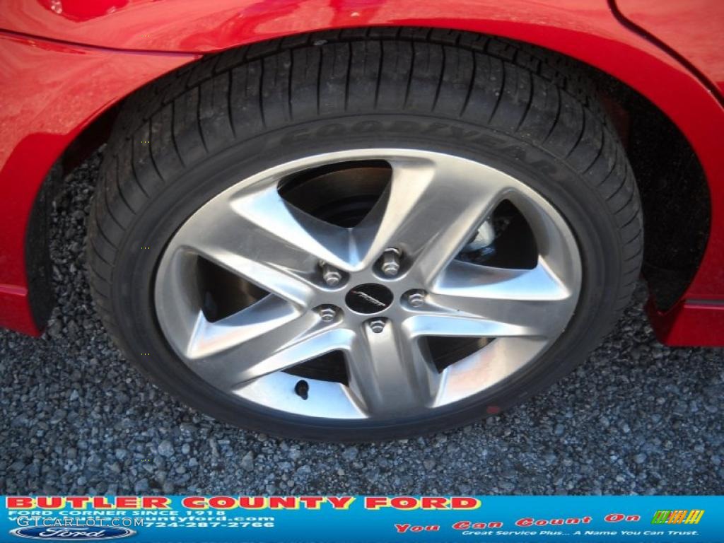 2011 Fusion Sport - Red Candy Metallic / Sport Black/Charcoal Black photo #19