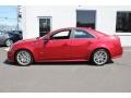 Crystal Red Tintcoat 2010 Cadillac CTS -V Sedan Exterior