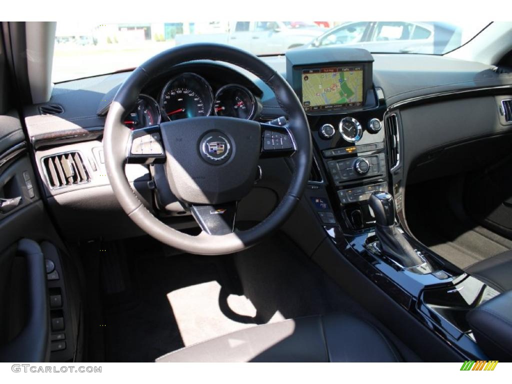 2010 Cadillac CTS -V Sedan Ebony Dashboard Photo #47274458