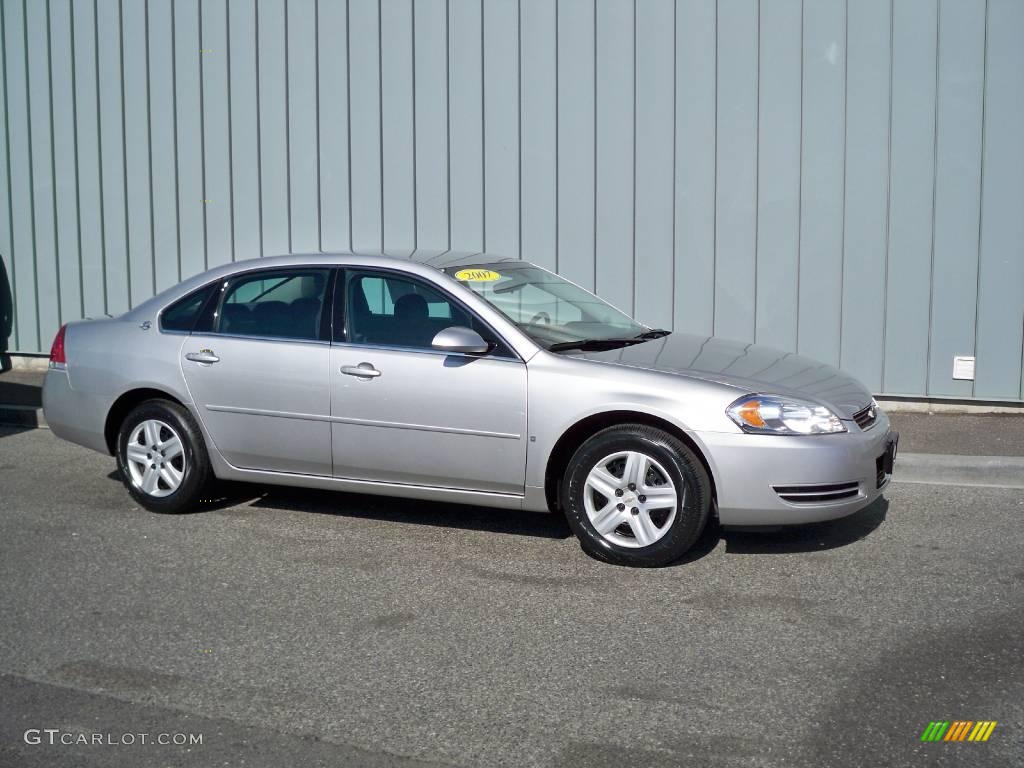 2007 Impala LS - Silverstone Metallic / Ebony Black photo #1