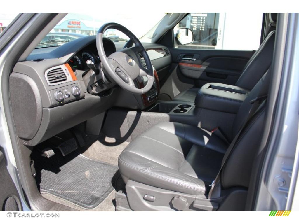Ebony Interior 2010 Chevrolet Tahoe Hybrid 4x4 Photo #47274956