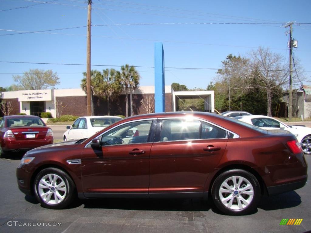 Cinnamon Red Metallic 2010 Ford Taurus SEL Exterior Photo #47274986