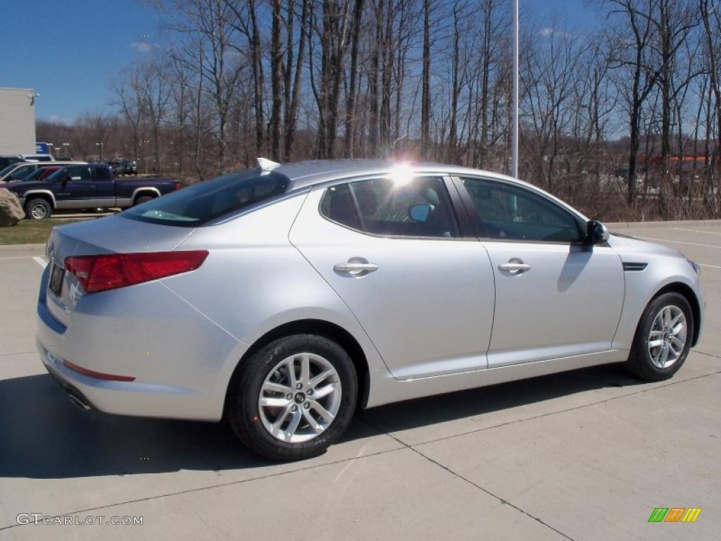 Bright Silver 2011 Kia Optima LX Exterior Photo #47275085