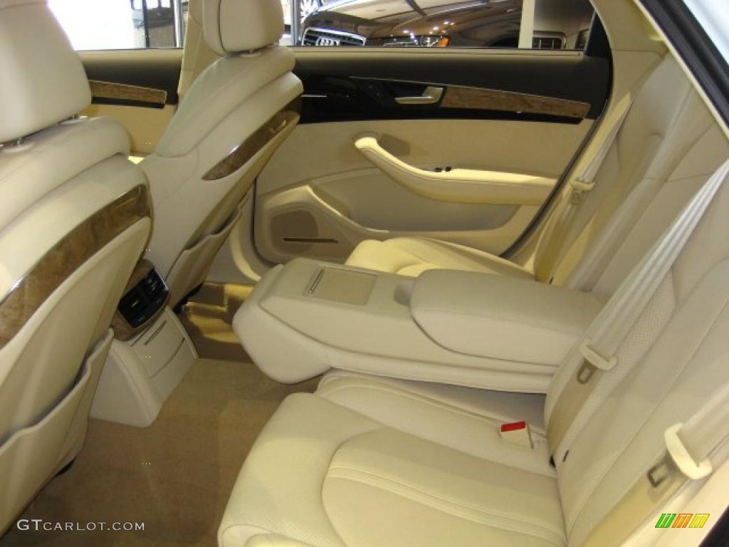 Velvet Beige Interior 2011 Audi A8 L 4.2 FSI quattro Photo #47275826